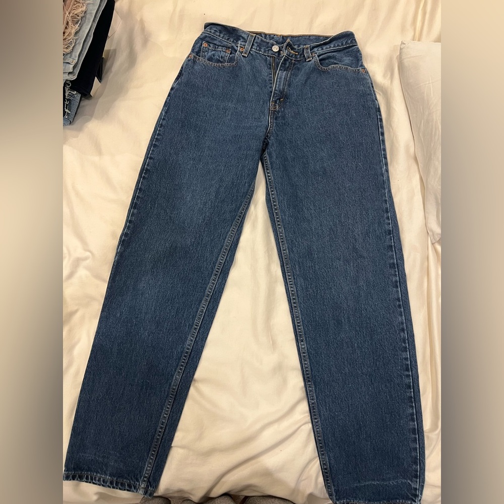 Vintage Levi's 560 - Classic Blue Straight Leg Jeans